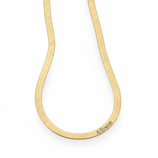 Engravable Snake Chain