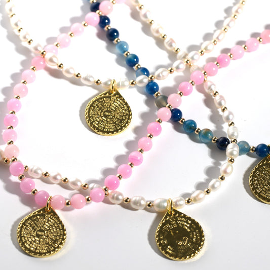 Lord’s Prayer Gemstone Chain