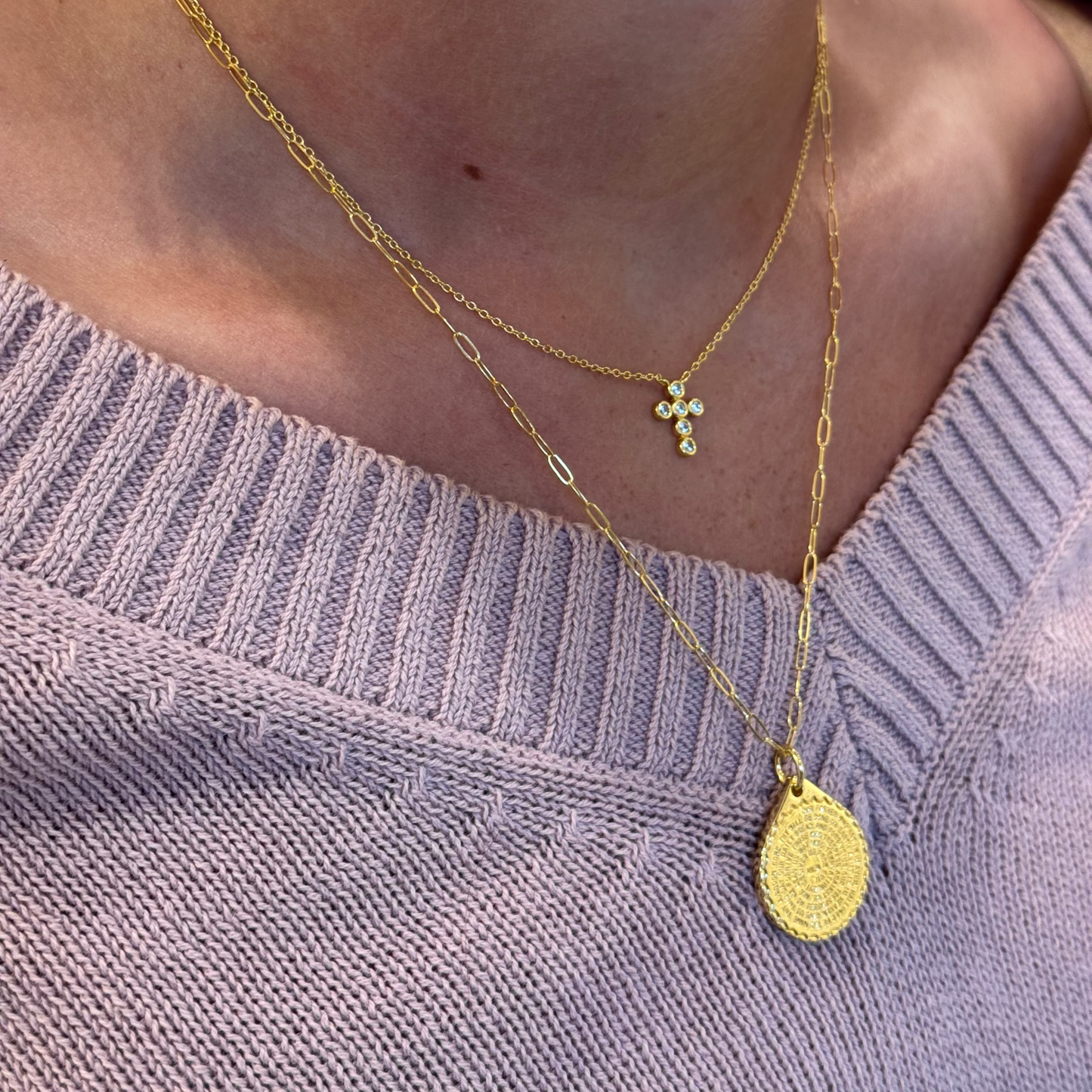 Lord's Prayer Medallion Stack