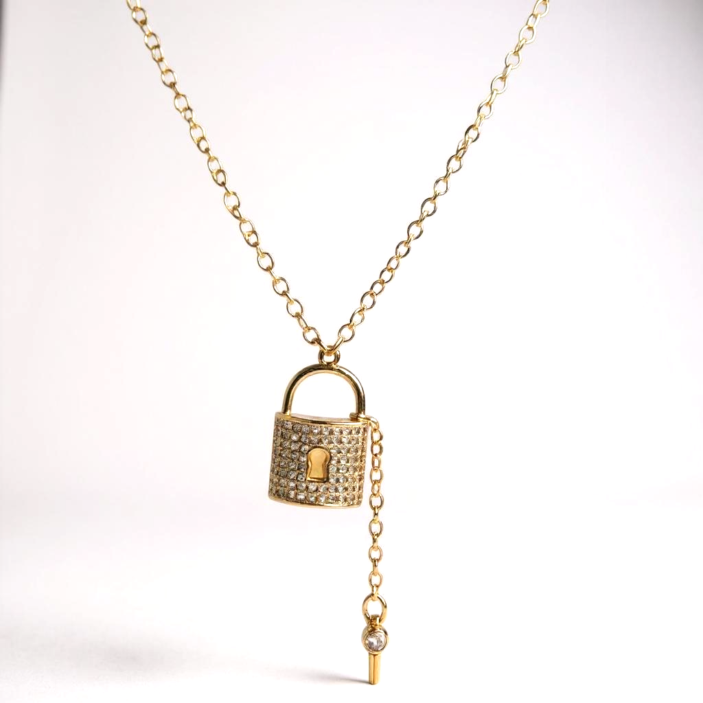 Lock and Key Chain