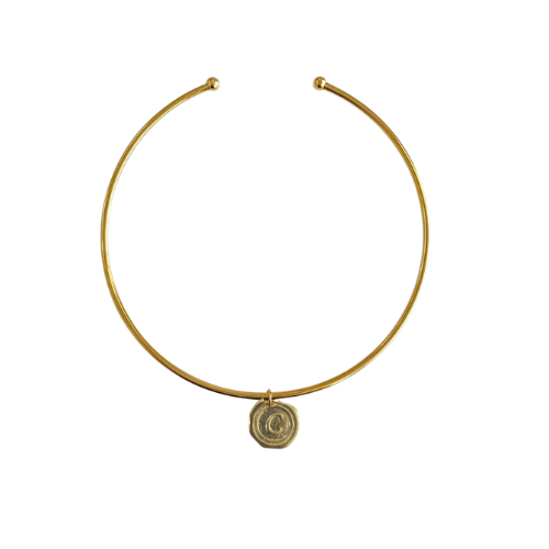 Heirloom Initial Neck Cuff
