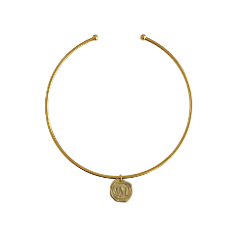 Heirloom Initial Neck Cuff