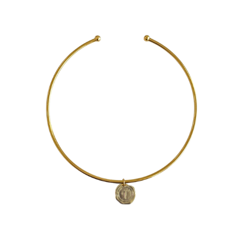 Heirloom Initial Neck Cuff