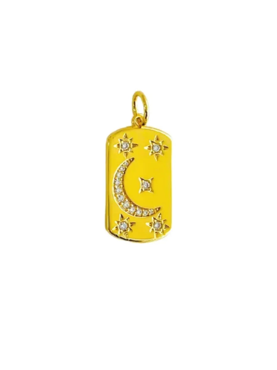 Moon and Stars Charm